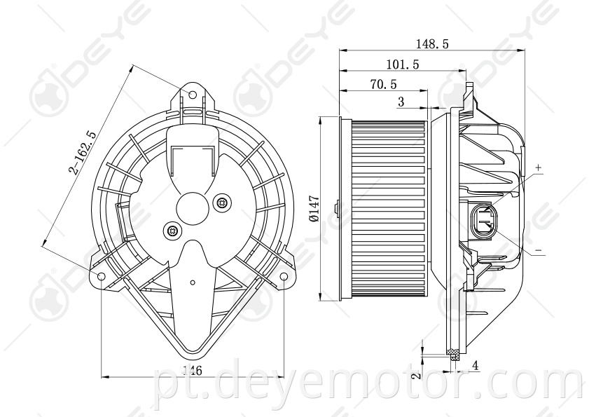 7701046058 motor aquecedor soprador para RENAULT MEGANE RENAULT LAGUNA